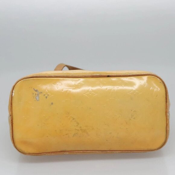 LOUIS VUITTON Monogram Vernis Houston Hand Bag Gris M91053 LV Auth EC632 - Picture 6 of 16